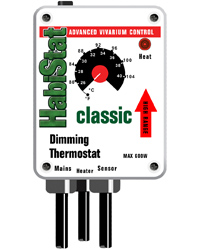 Picture of HabiStat HI RANGE Dimming Thermostat 600W White