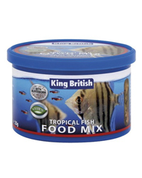 Picture of King British Tropical Fish Food Mix 25g