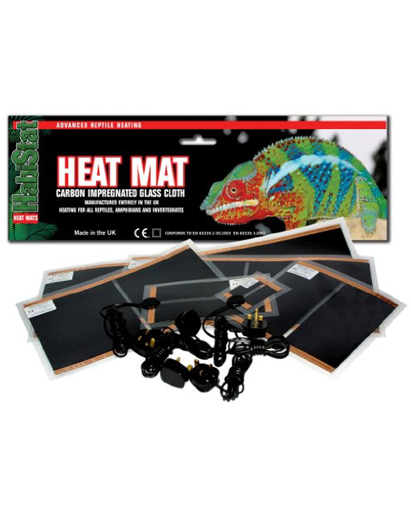 HabiStat Heat Mat 11 x 11 inch 12W Heatmats and Heatstrips Reptile Heating Blue Lizard Reptiles Reptile Shop